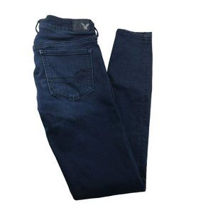 AEO American Eagle Outfitters Super Low Jeggings Size 6